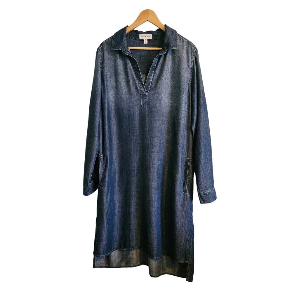 Cloth & Stone Chambray Dress Size XL